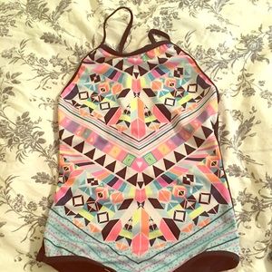 Girls One Piece Bathing Suit